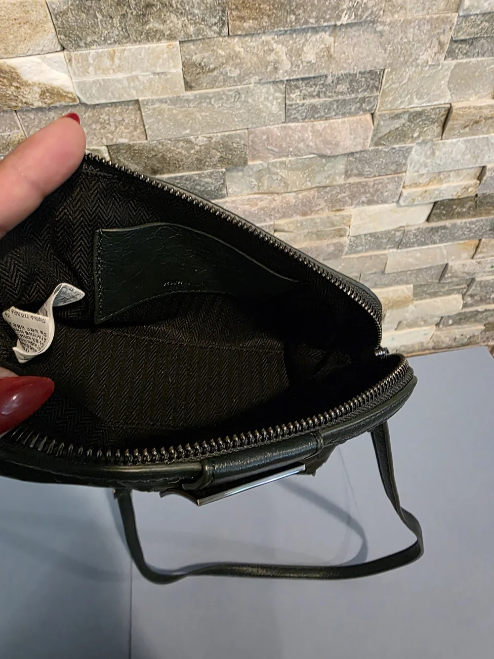 Rouge And Lounge 'Crossbody Bag- Dark Green